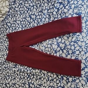 Fleece-lined Ponte leggings